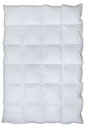 Daunendecke Bettdecke Kassettenbett gefüllt mit 80% Daunen 135x200 Garantiert kein Lebendrupf NEU&OVP (135x200 gefüllt mit 1100 gr. 80% Daunen 20% Federn