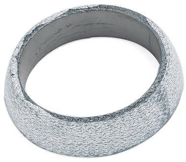 sourcing map 2,6 Junta de Escape Círculo de Cabezal de Escape Brida para Coche 19mm X 65mm X 80mm