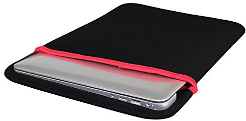 neoprene Custodia per tablet Sleeve per Laptop di Neoprene Impermeabile Borsa Per Portatile Borsa da Trasporto per Apple/ipad/Samsung 9 Nero