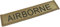 Klett Patch SECURITY SWAT POLICE Karneval Kostüm Sticker Farbe AIRBORNE