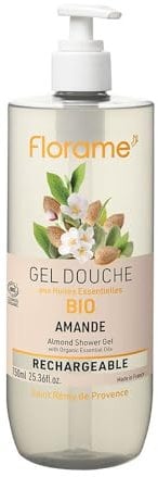 Gel de ducha provenzal de esencia de almendra 1 litro Florame