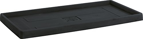 Nicoli R3499P Evolution Soucoupe pour jardinière Anthracite 100 cm