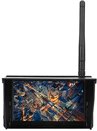Focket 4.3 480 x 22 LCD FPV Monitor, 48 Channels, Automatic Search, Built-in Battery, OSD Display, Battery Indicator for Drone