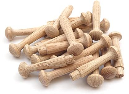 Oakcrafts - Oak Shaker Peg 2.5 (Pack of 20)