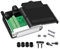 winwill DB37 - Conector adaptador de terminal de puerto de 37 pines RS232 D-SUB hembra sin soldadura