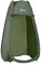 Outsunny Tienda de Ducha Camping Desplegable Pop Up Tienda de Privacidad al Aire Libre con Protección UV y Techo Impermeable 100x100x185 cm Verde