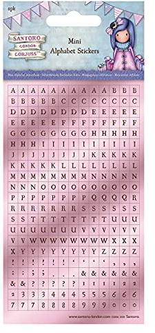 Santoro Gorjuss Scrapbooking-Aufkleber, mehrfarbig