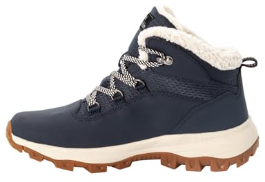 Jack Wolfskin Damen Everquest Texapore Mid W, Dark Blue / Off-White, 40.5 EU