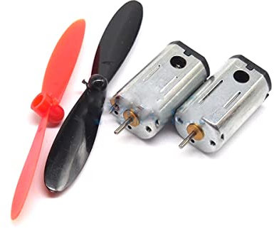 LWOMAN hobby torque 2PCS N30 DC Motor 6V 28200RPM High Torque Motor, Fixed Wing Micro Motor, DIY Toy Fan Motor, Airplane Model Motor Engine Science