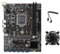 MADOC B250C BTC Mining Motherboard with SATA Cable+Fan 12XPCIE to USB3.0 Graphics Card Slot LGA1151 Supports DDR4 DIMM RAM