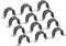 sourcing map 12Pcs 38mm(1-1/2) Cable Clamp, Rubber Pipe Strap Rubber Cushioned 304 Stainless Steel Hose Clamp U Shape Metal Clamp Tube Holder for Tube Pipe Wire