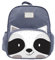Nuvita 8740 | Kinderrucksack | Aufbewahrungstasche | Tasche mit Fächern | Ergonomischer Kinder-Rucksack | Rucksack mit verstellbaren Gurten für Vorschulkinder | (1-3 Jahre) | Anthrazit/Procyon