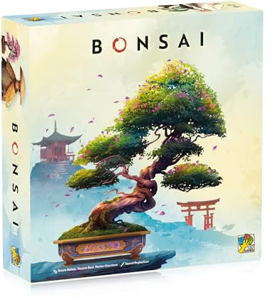 Bonsai – Brettspiel – Kartenspiel – Karte nach Karte wächst Ihr Bonsai vor Ihnen – 10+ Jahre + 1-4 Spieler – 40 Minuten – italienische Ausgabe