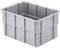 Alutec 75220 Einsatzkasten stapelbar (L x B x H) 181 x 131 x 101 mm Grau 1 St.