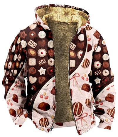 KONG JIMFAN Sweatjacke Herren Zip Hoodie Herren Men's Jackets Steppjacke Herren Übergangsjacke Feuerwehr Jacke Fahrrad Jacke Motorrad Regenjacke Gym Pullover Herren Walkjacke(White,L)
