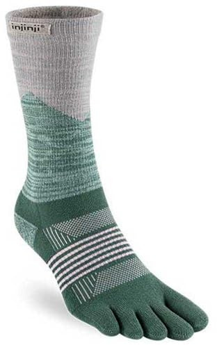 Injinji Zehensocken WOMEN'S TRAIL MIDWEIGHT CREW ALPINE XS/S