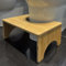 wyewye Foldable Bamboo Potty Stool for Bathroom - Adult & Kids Squatting Step Aid, Poop Stool
