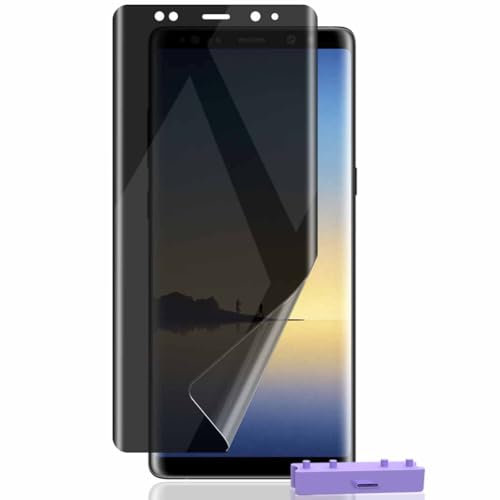 Zerrshoo Schutzfolie für Samsung Galaxy Note 8 Sichtschut, Samsung Galaxy Note 8 Anti-Spy Privatsphäre Weich TPU Folie, [ ist nicht gehärtetes Glas ] Displayschutz Privacy [1 Stück ]