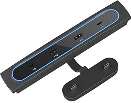 Myingaou Für Tesla Model 3 Y 2021 2022 ZubehöR 27 W Schnellladestation, 4 im 1 USB LED Hub Mittel Konsolensensor