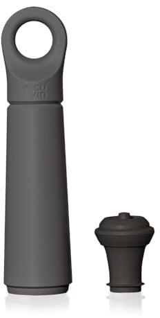 Vacuvin pompe sauvetage vin-couleur graphite