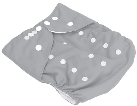 Wiederverwendbare Windelhose, Kinder-Stoffwindel, Verstellbar, Dehnbar und Atmungsaktiv, Wasserdicht, Auslaufsicher, mit Druckknöpfen, Stoffwindeln Kinder Im Alter von 3 Bis