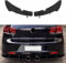 LAFENI Auto Heckstoßstange Lippe Diffusor für V-W Golf 6 VII R20 2010-2013, Heckdiffusor Heckspoiler Spoilerlippe Stoßstange Schützen Abdeckung Zubehör