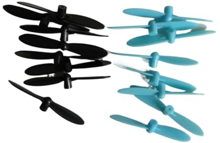 VAKIRA 16PCS Ersatzteile 30MM 3CM Klinge PropellerZubehör Propeller Klingen L1231, for CX-10 CX-10A CX-10C RC Drone Ersatzrotoren für Drohnen(U)