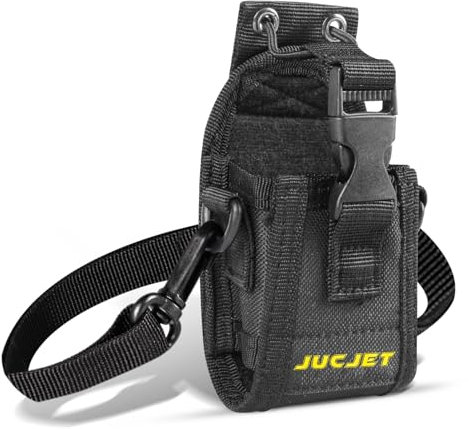 JUCJET Radio Holster Walkie Talkie, Radio Holster Pouch Molle Pouch Tactical Walkie Talkie Pouch Radio Holster Pouch per varie radio (1 pezzo)