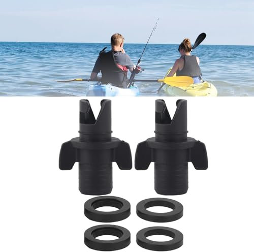 EIMSOAH Connecteur de Valve d'air pour Kayak, Adaptateur de Pompe Gonflable, Adaptateur de Valve d'air, Connecteur de Valve de Bateau Gonflable pour Bateau, Kayak, Bateaux en Caoutchouc