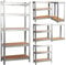Nassboards Garage Shelving Units - Shelves and Shelving Unit for Garage Storage, Heavy-Duty Storage Unit and Storage Shelves- Metal, Boltless, 90 x 40 x 180cm, 875 kg Capacity, 175 kg Per Shelf