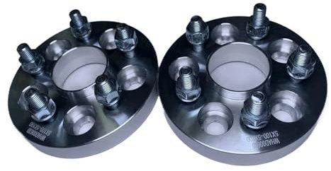 Raddistanzscheiben 2 stücke 44mm Rad Adapter Spacer PCD 5x114,3 Hub Centric 66,1mm Radbolzen M12x1,25 Wheel Spacers