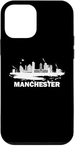 iPhone 12 mini Manchester City - Downtown Manchester Skyline Case