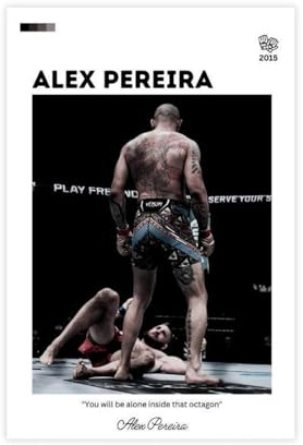 bacrhjlb Alex Pereira Druckbares Poster auf Leinwand, Schlafzimmer, Dekoration, Landschaft, Büro, Raumdekoration, Geschenk, 30 x 45 cm