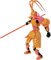 CHENGLI T13 Action Figure, 15cm Affenkönig Actionfigur, 3D gedruckte Action Figuren mit Waffe, Actionfiguren mit Mehreren Gelenken, Affen Miniaturfiguren, für Sammler Desktop Dekorationen