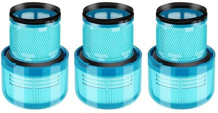 Filtre HEPA Lavable, Compatible Avec Les Aspirateurs Sans Fil Dyson, V11 Torque Drive, V11 Animal, V15 Detect, SV14, Pièce De Rechange 970013-02(3pcs)