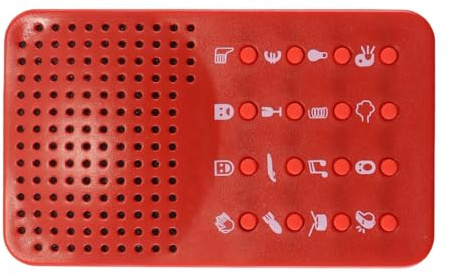 ACOLY Machine à bruits amusante, boîte à bruits, avec 16 effets sonores, sifflements et sons d'encouragement pour fêtes, bureau et événements amusants