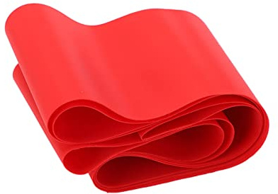 YUEHISY 80 Mm Fahrradreifen-Liner, Anti-Pannen-Klebeband für 26-Zoll-Reifen, Langlebiges Schlauchschutzpolster für Outdoor-Radfahrer (Rot)