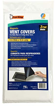 Frost King MC815/3 Vent Covers, White, 8 x 15