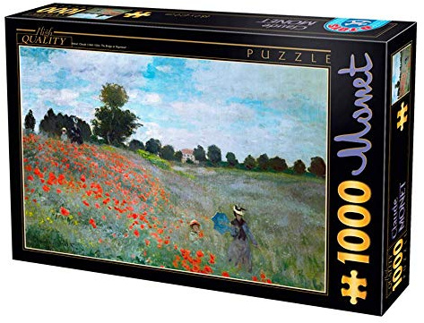 D-Toys Puzzle, 1000 Stück, 67548 CM01, einfarbig
