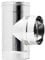 UTILFER Canne Fumarie Raccordo A  T  Tubi Acciaio Inox 304 Cm26X0, 5Mm 200