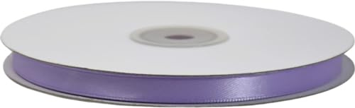 ETM - Nastro in raso double face, 50 metri x 10 mm lilla