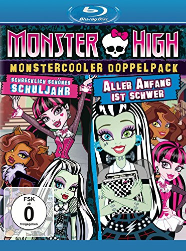 Monster High - Monstercooler Doppelpack: Schrecklich schönes Schuljahr & Aller Anfang ist schwer [Blu-ray]