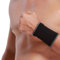 NEOtech Care Handgelenkbandage - elastisches und atmungsaktives Strickgewebe für Tennis, Fitnessstudio, Sport (Schwarz, 1 Einheit, Größe S)