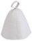 Yosoo Saunahut Hut Saunamütze Filzhut 100% Wolle Filz Weiß Sauna Hut für Kopf Schutz 22cm / 8.66inch