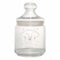 4you design Bonbonglas/Keksglas Frohe Weihnachten (mit Elch) - personalisiert mit Namen - Geschenkidee - individuelles Geschenk - originell - für sie - für ihn