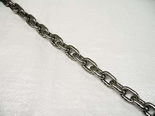 Stainless Steel Short Link Chain (1.5MM - 26MM Marine Anchor Grade 316 DIN766) (6MM)