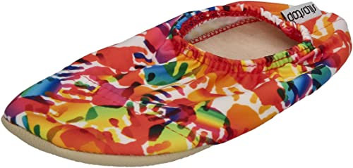 Slipstop Kinder Hausschuhe Badeschuhe HIGH FIVE multi, Größe:21/23 EU