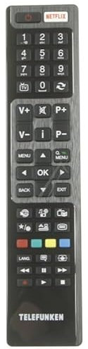 Telecomando originale Telefunken per Tv con tasto Netflix