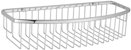 Primaster Duschkorb Edelstahl 40 x 9 cm Duschablage Duschregal Badregal