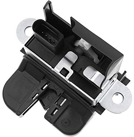 KAOLALI Serratura per Portellone Bagagliaio Compatibile per GOLF 5 6 Polo Touran Passat Seat Leon Altea XL 5K0827505A,1K6827505E Serratura del Portellone